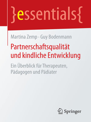 cover image of Partnerschaftsqualität und kindliche Entwicklung